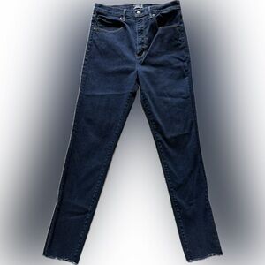 Abercrombie & Fitch Ultra High Rise Super Skinny Dark Blue Skinny Jeans